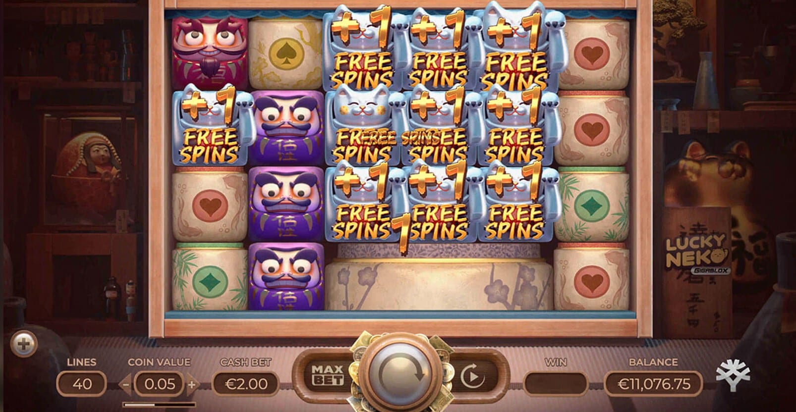Porte-machine Lucky Neko
