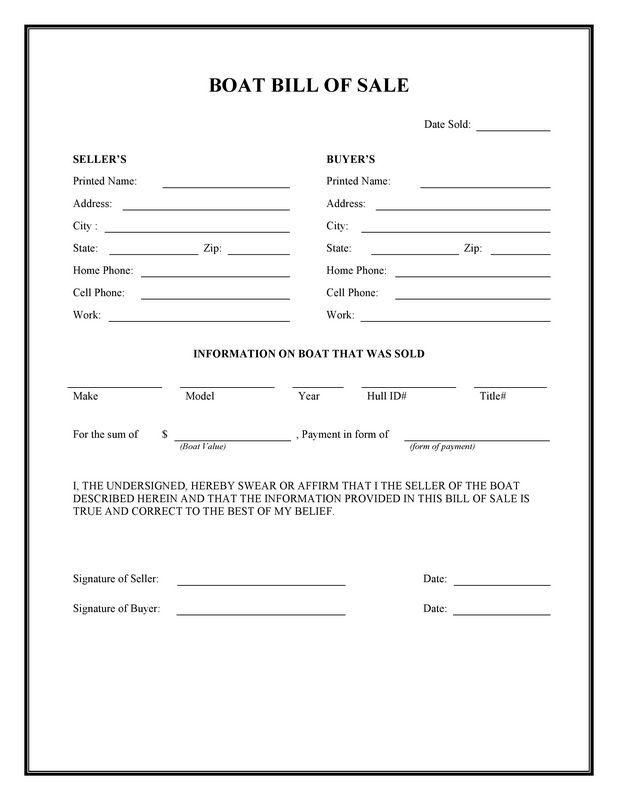 Just how to Fill watercraft (Vessel) Proof Of Purchase Forms.