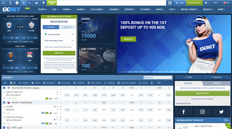 1xBet Casino en ligne et jeux PC