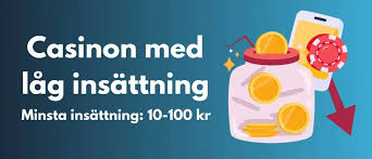 Casinon med Låg Insättning En Guide till Smarta Val